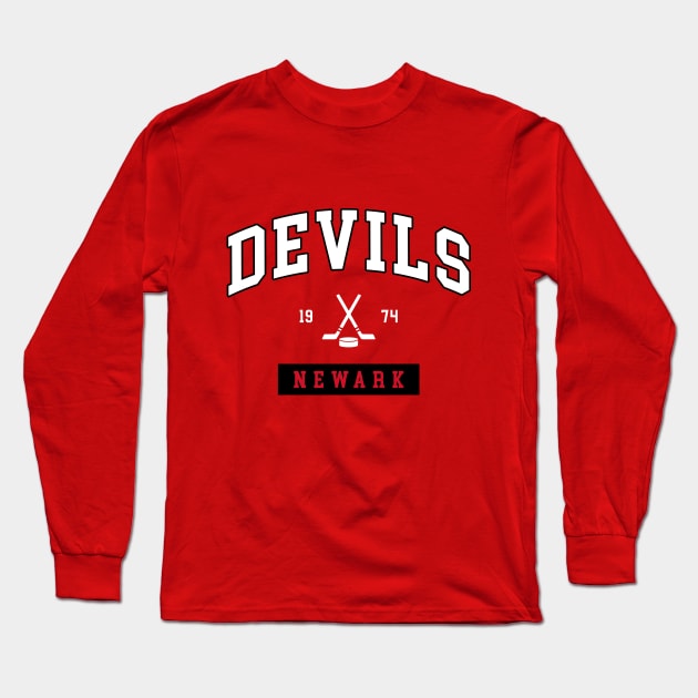 The Devils Long Sleeve T-Shirt by CulturedVisuals